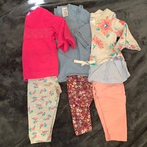 Bundle of Carters Girls Clothes